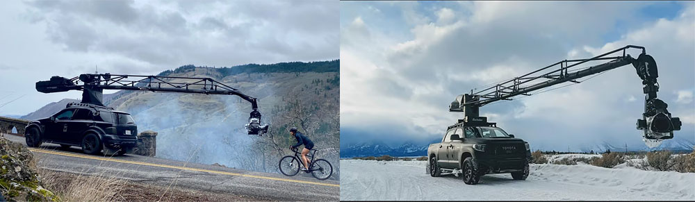 Using Dolly Crane (special machines)