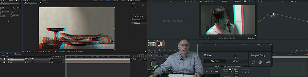Stereoscopy in DaVinci and After Effects