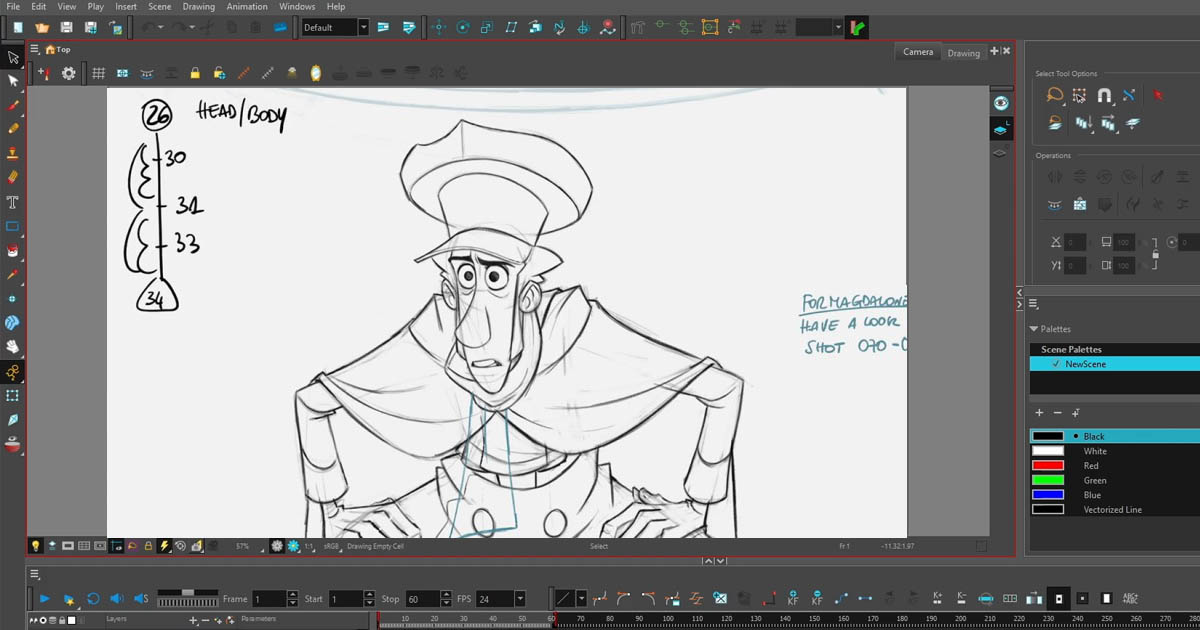toon boom harmony: Klaus animation spa studio