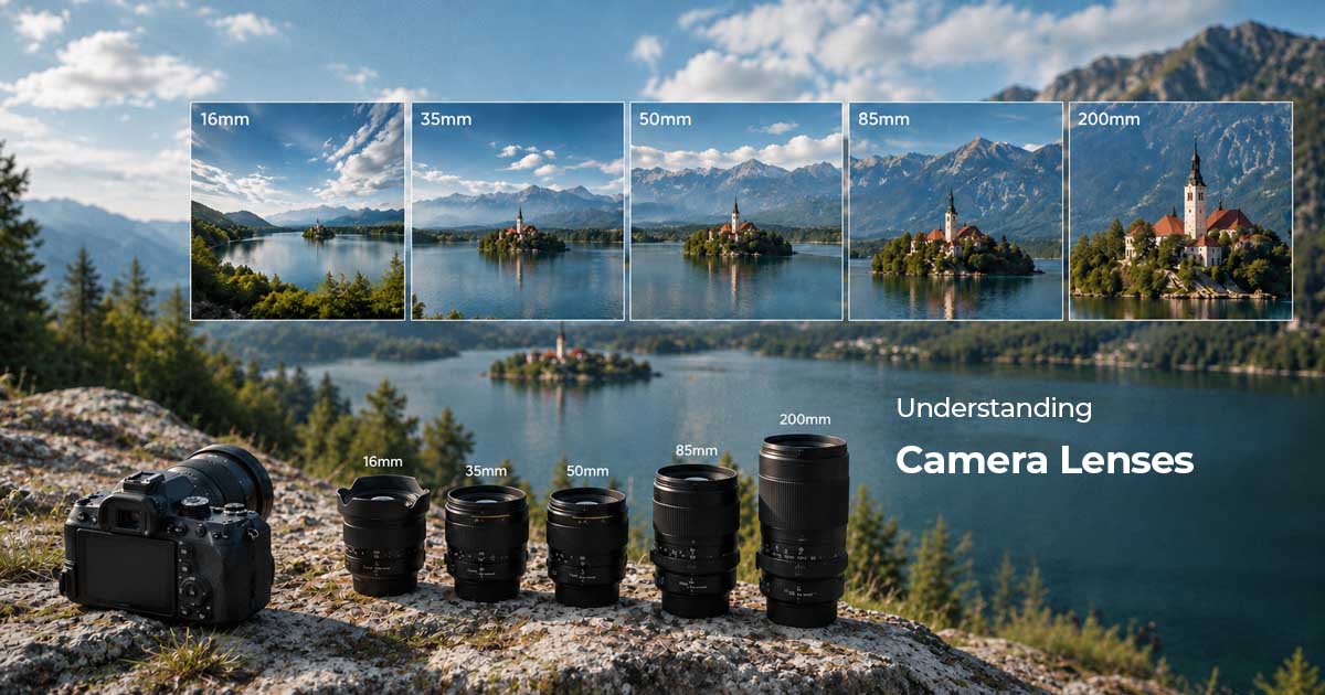 Understanding Camera Lenses: Focal Length, Perspective & Depth of Field