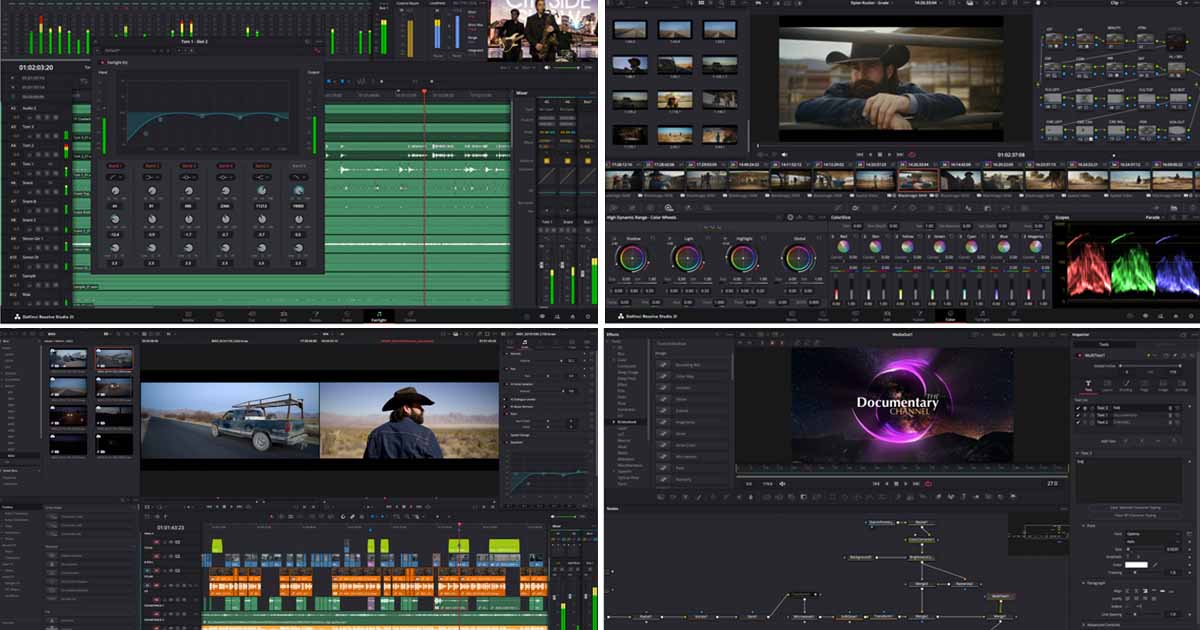 DaVinci Resolve 21.1: دستیارهای هوش مصنوعی، بیش از 25 ابزار جدید Fusion و ارتقای مهم ورک‌فلو